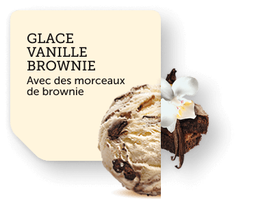 Vanille brownie