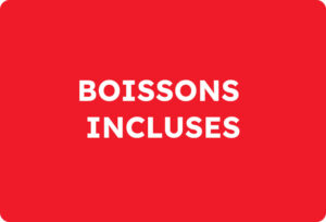 boisson incluse dans formule à volonté