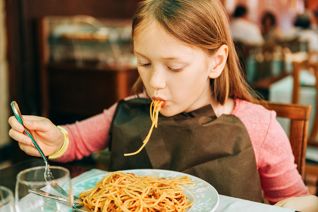 menu enfant illustration