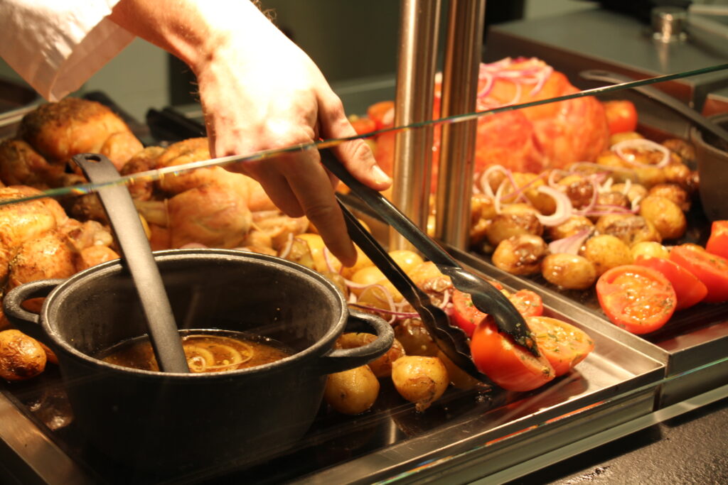 self service flunch