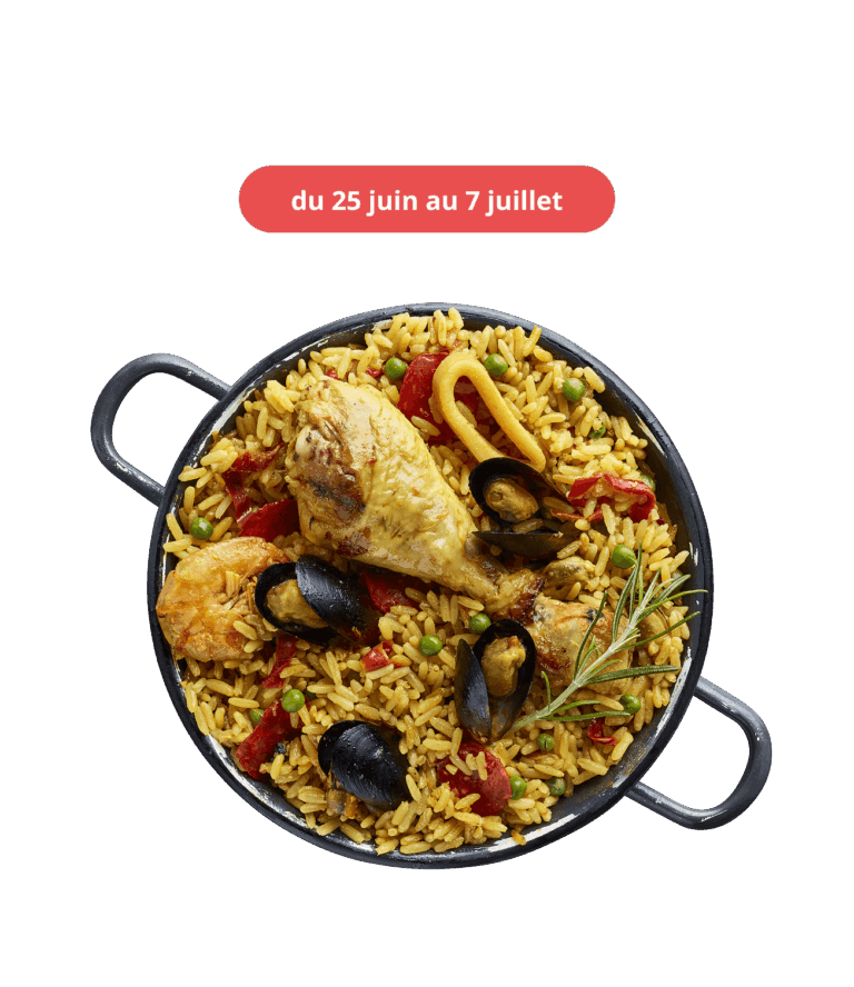 paella plat du moment