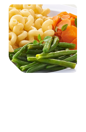 assiette légumes kids