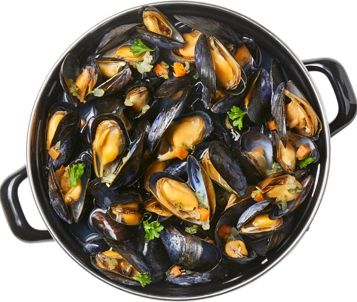 moules marinières à volonté