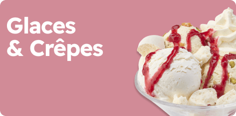 glaces et crêpes