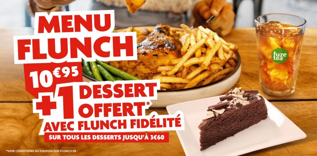Mnu flunch + dessert
