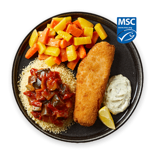 Poisson pané sauce tartare