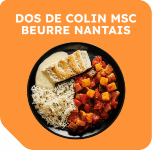 Dos de colin MSC beurre nantais