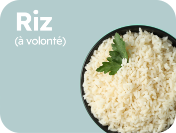 riz à volonté