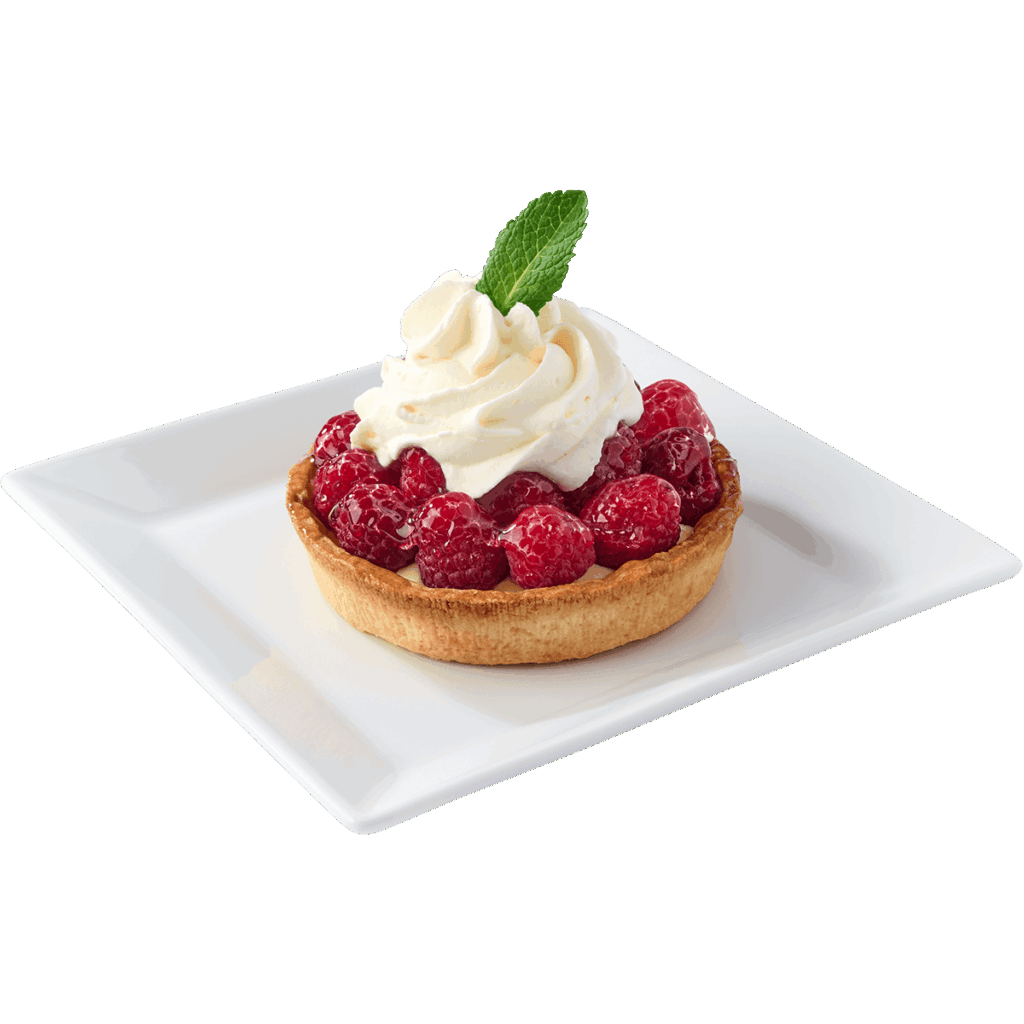 Tarte aux framboises