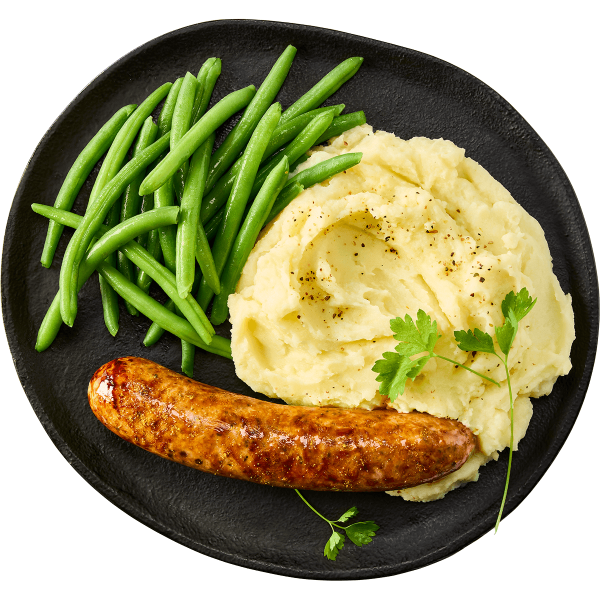 Saucisse purée