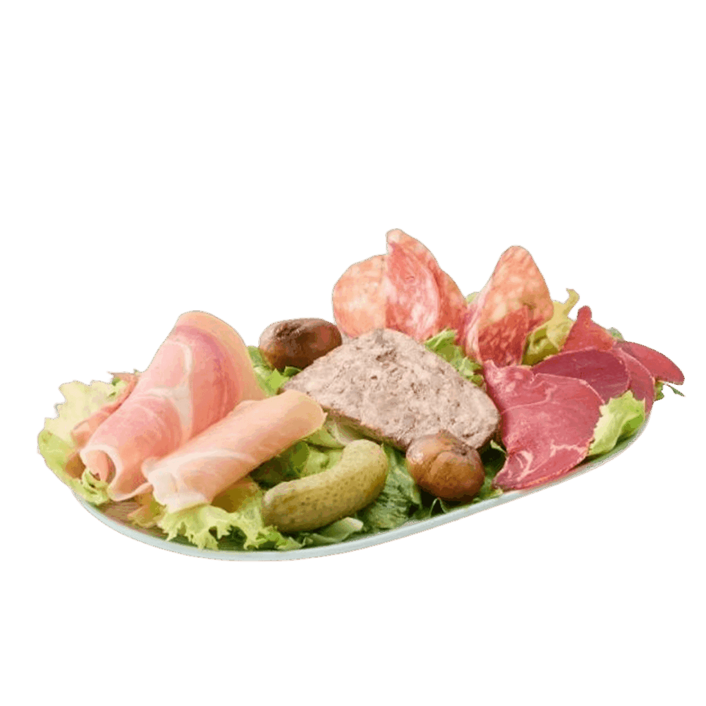Assiette de charcuterie