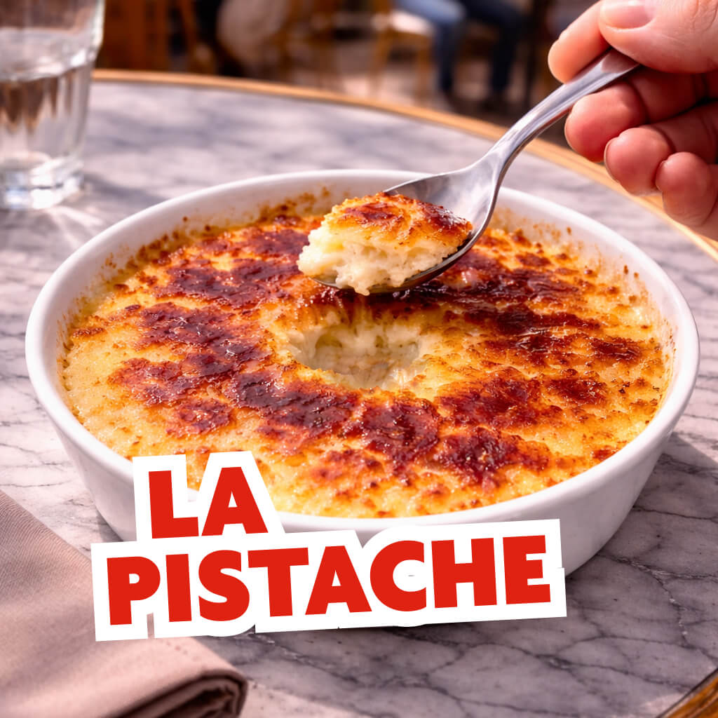 creme brulée pistache