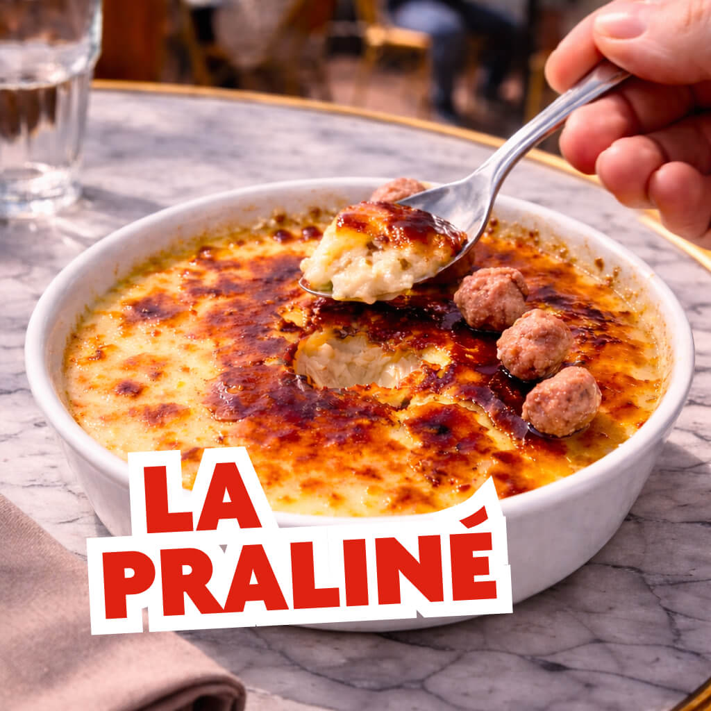 Creme brulée praliné