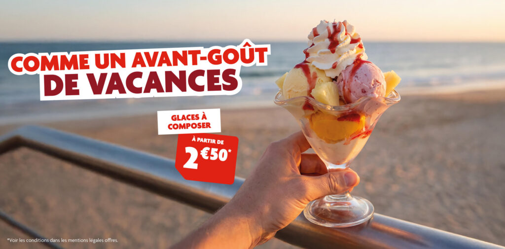 Carte glaces