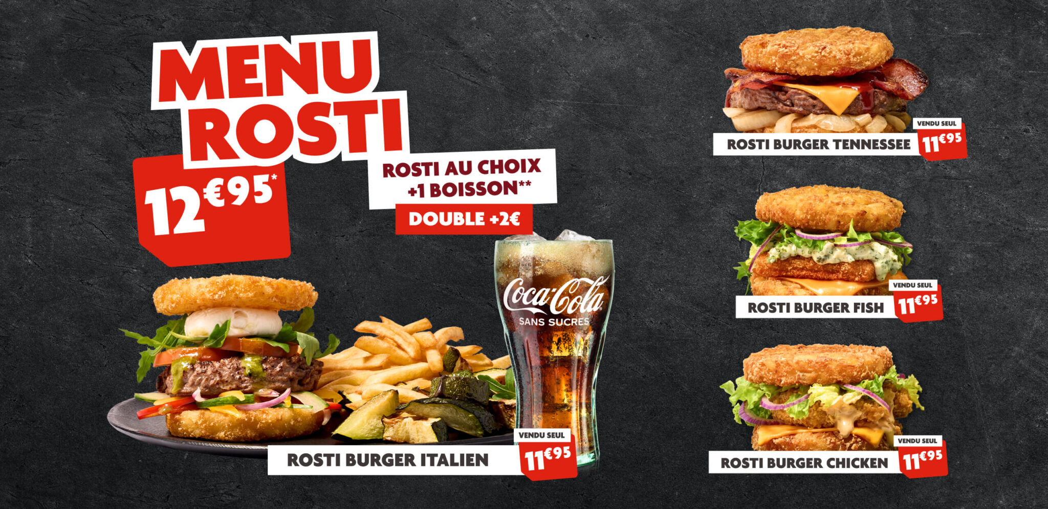Menu rosti