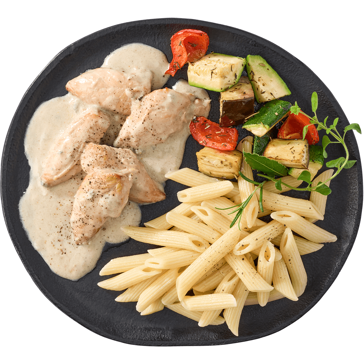 Aiguillette de poulet gorgonzola