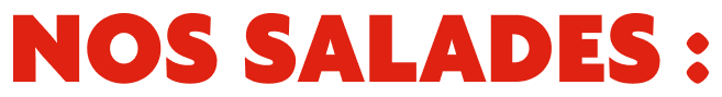 salades Titre