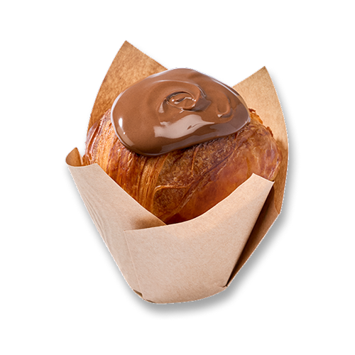 Croissant fourré au nutella