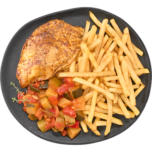 filet de poulet grillé