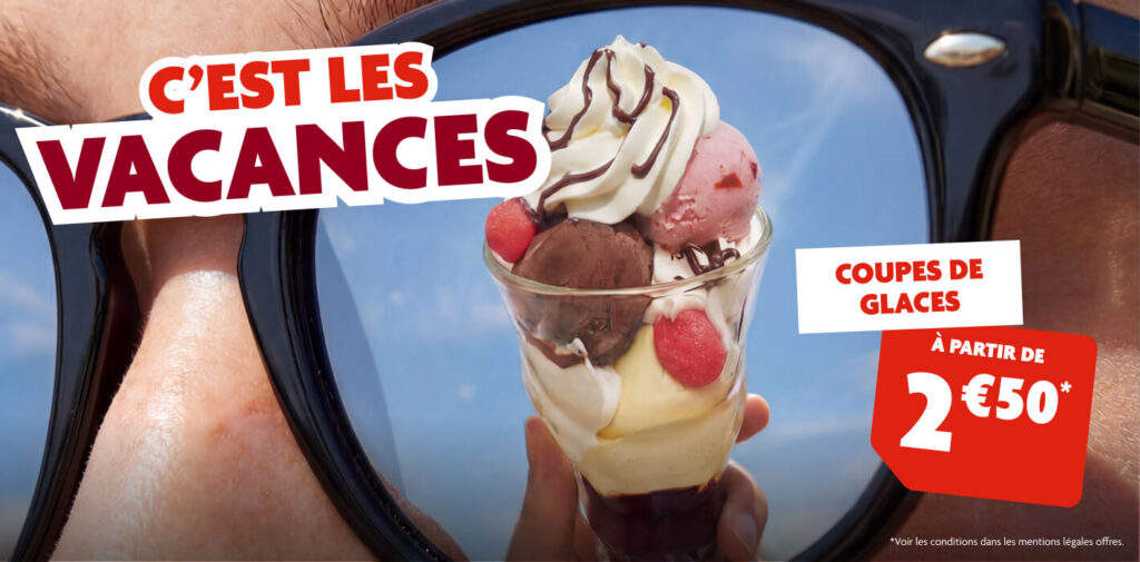 Carte glaces