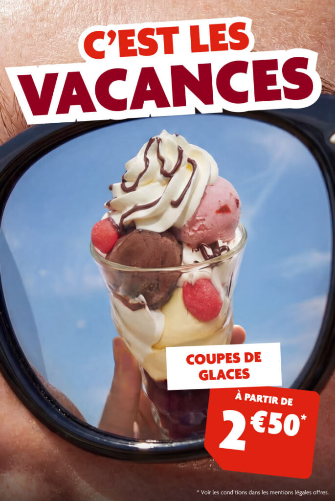 Carte glaces