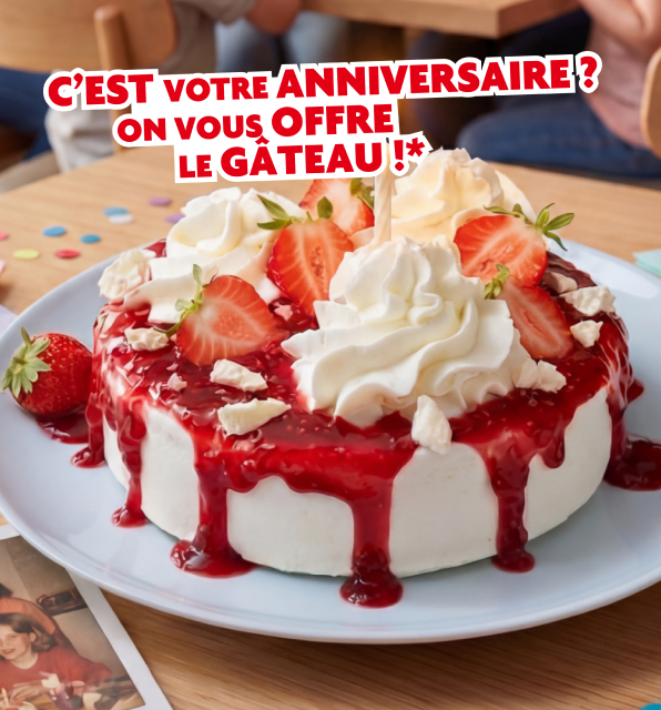 Gateau anniversaire