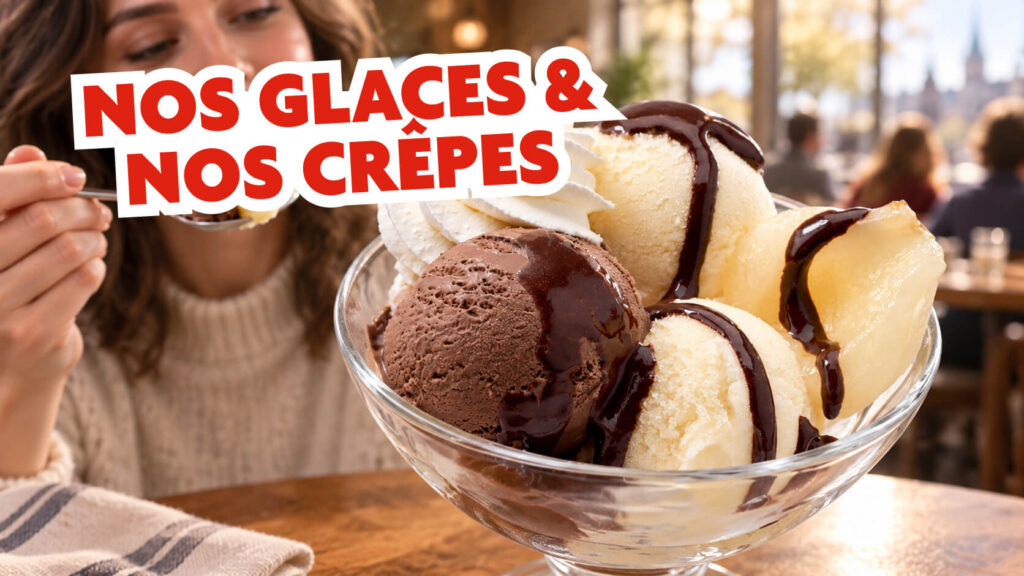 glaces et crepes
