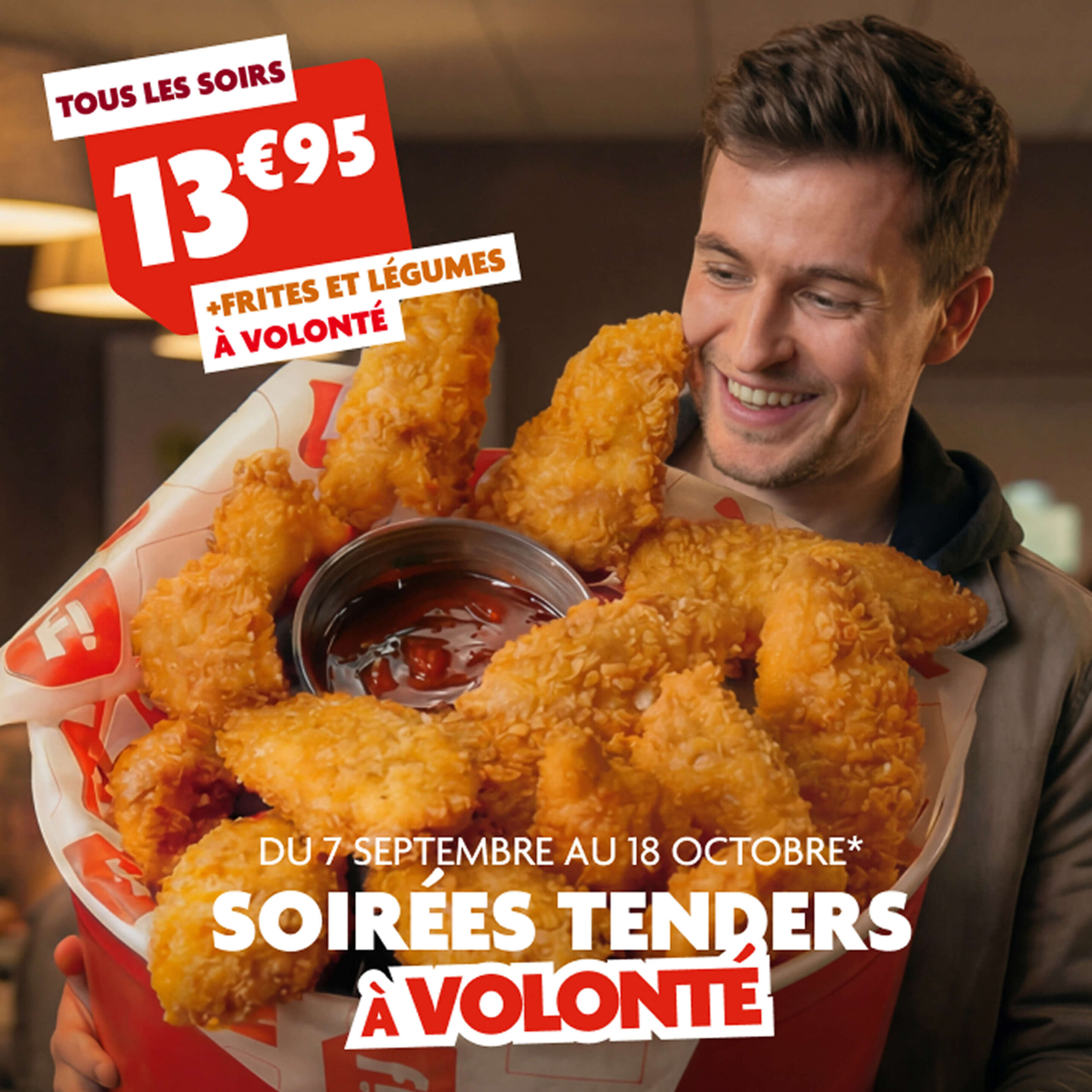 tenders à volonté