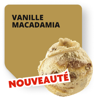 glace vanille macademia